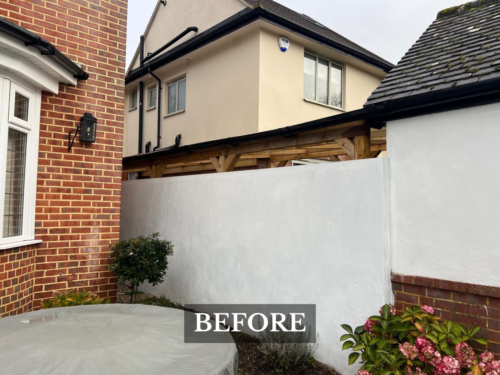 Hedge Planting Milford upon Sea before image