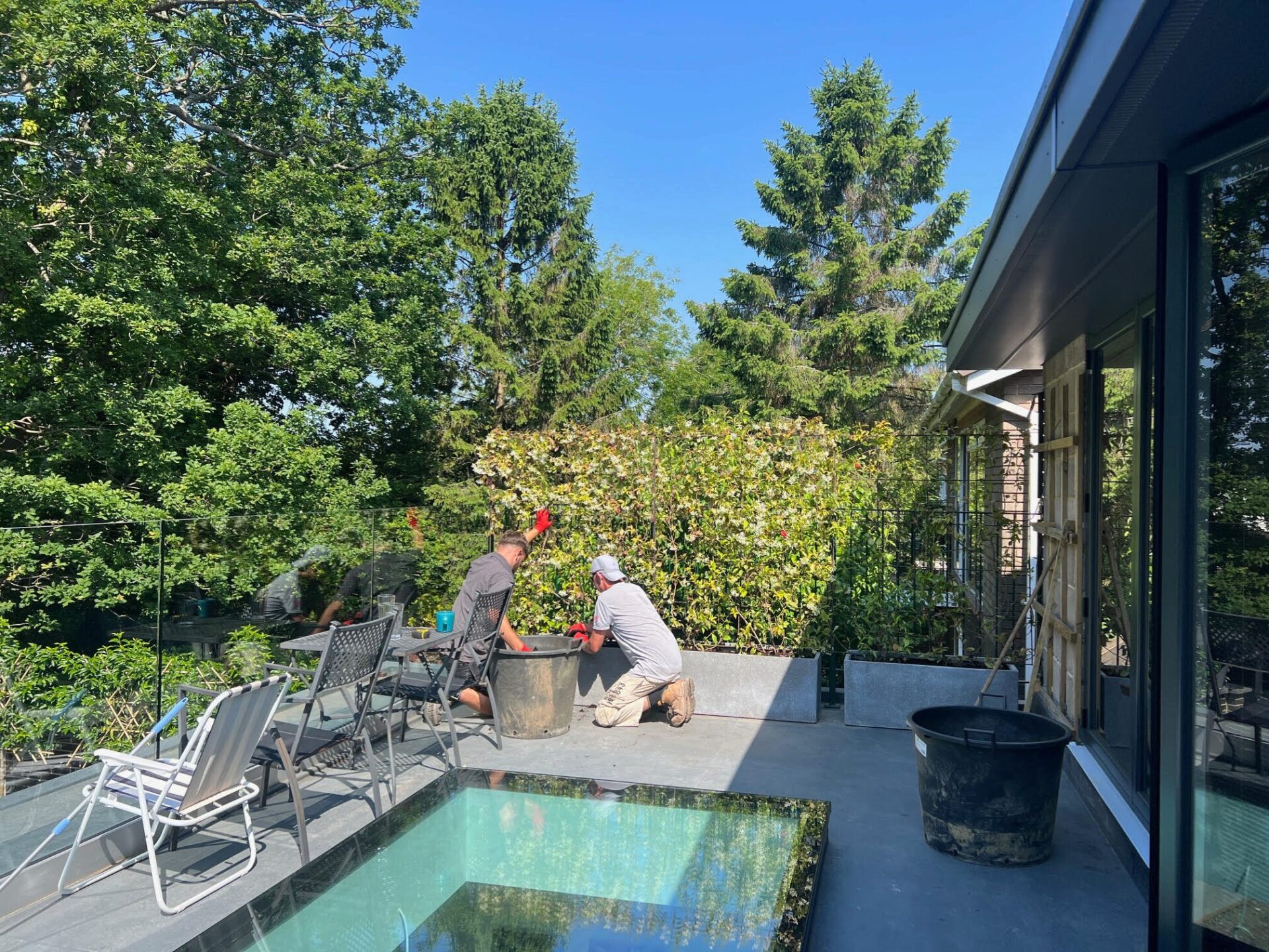 Bespoke Jasmine Panels for Screening - Highcliffe, Dorset 4